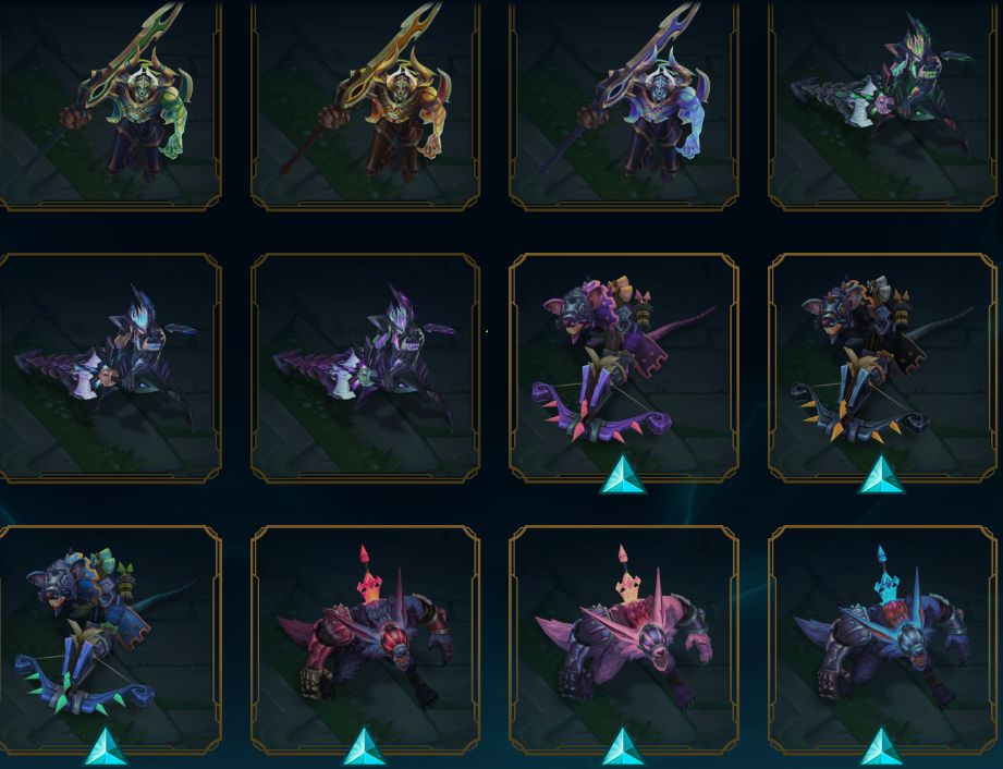 Conta platina 151 skins