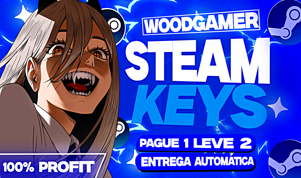 [STEAM KEYS] 2 KEYS ALEATÓRIAS COM VALOR MAIOR QUE O PAGO