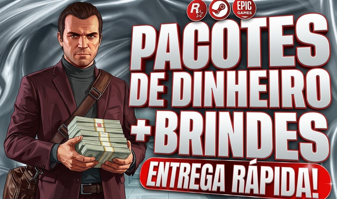 [UP] UPAGEM DE CONTAS GTA 5 ONLINE DINHEIRO + BRINDES