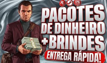 [UP] UPAGEM DE CONTAS GTA 5 ONLINE DINHEIRO + BRINDES