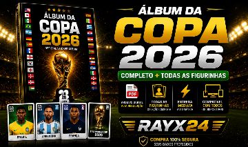 Álbum da Copa 2026 Completo!! em PDF + Todas as Figurinhas em Alta Resolução