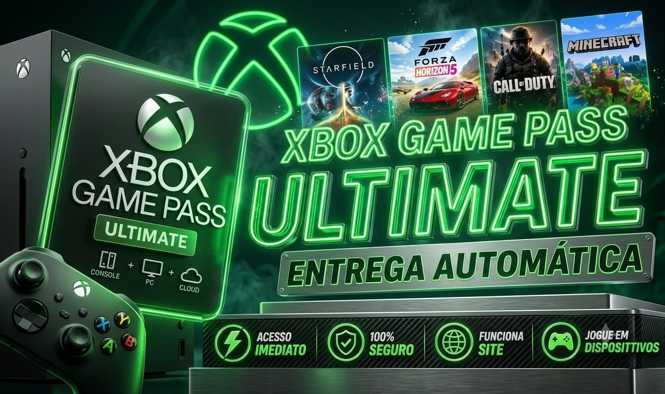 Game Pass Ultimate(30 dias) em Promoção - (Poucas Unidades)