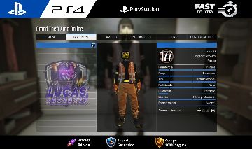 CONTA UPADA GTA V ONLINE [PS4 - ANTIGA GERAÇÃO].