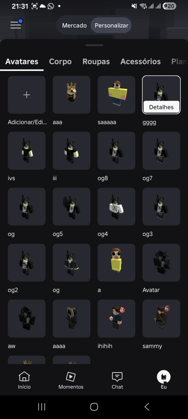 CONTA ROBLOX MULTIJOGOS | BLOX FRUITS + YORU V3 + 4 PERMS + PROJECT SLAYERS 2