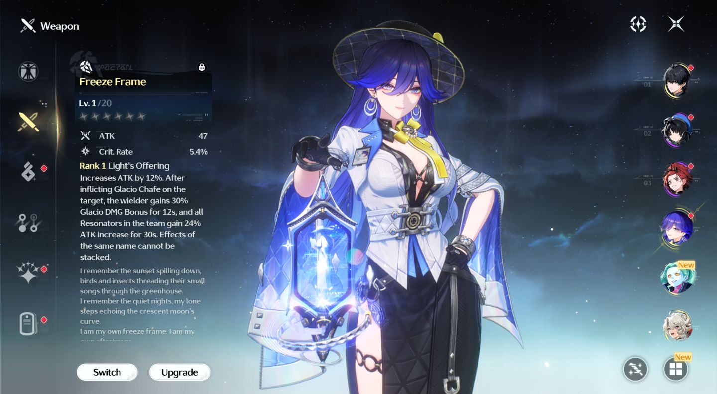 LUCILLA S6 + ARMA ASSINATURA - WUTHERING WAVES