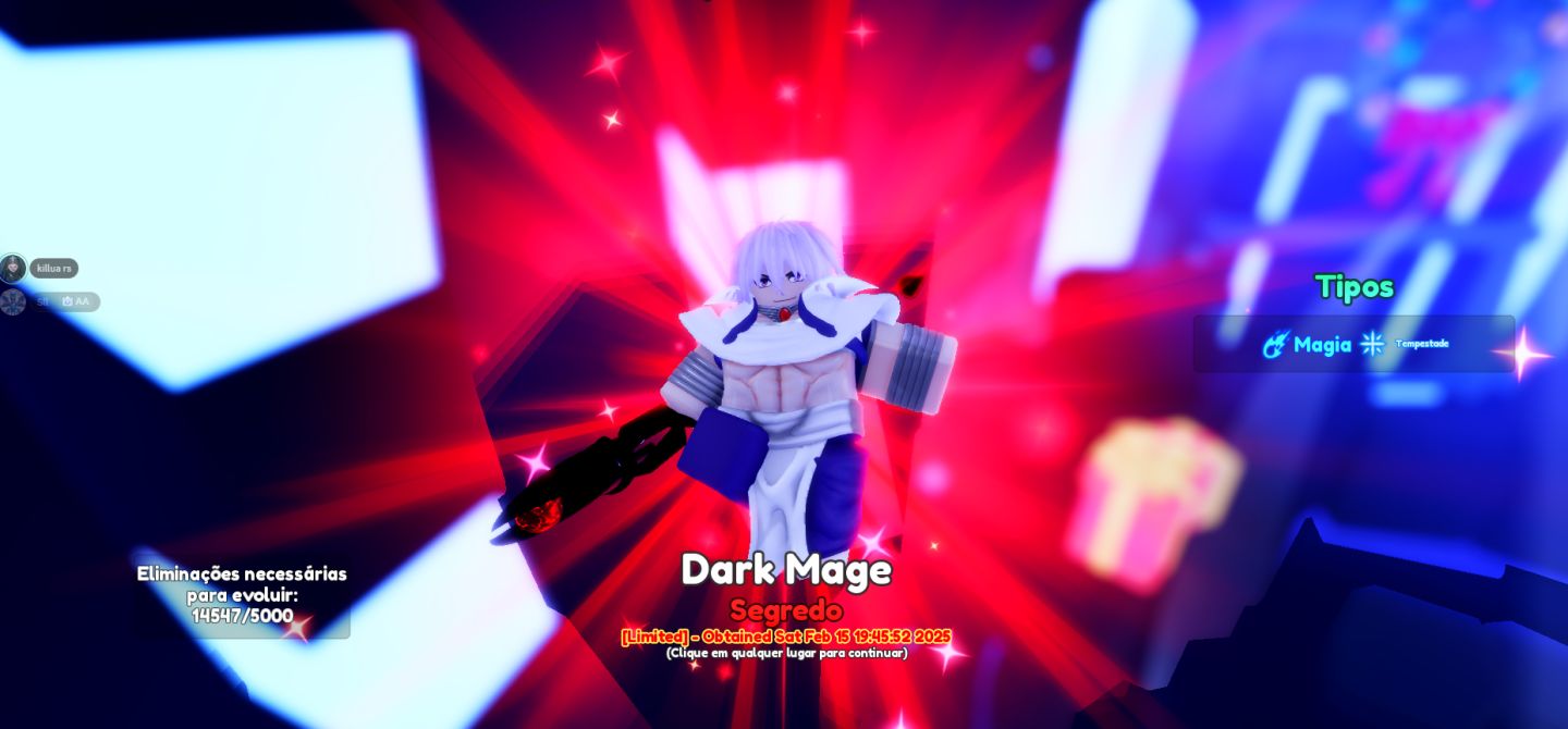 Dark mage no EVO