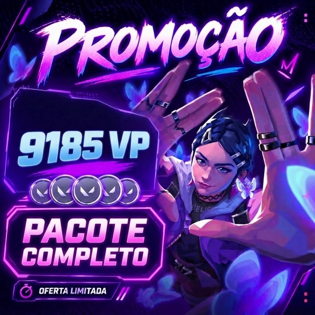 PROMOÇAO!!! CODIGO VP 9K185 VP!!!! VALORANT