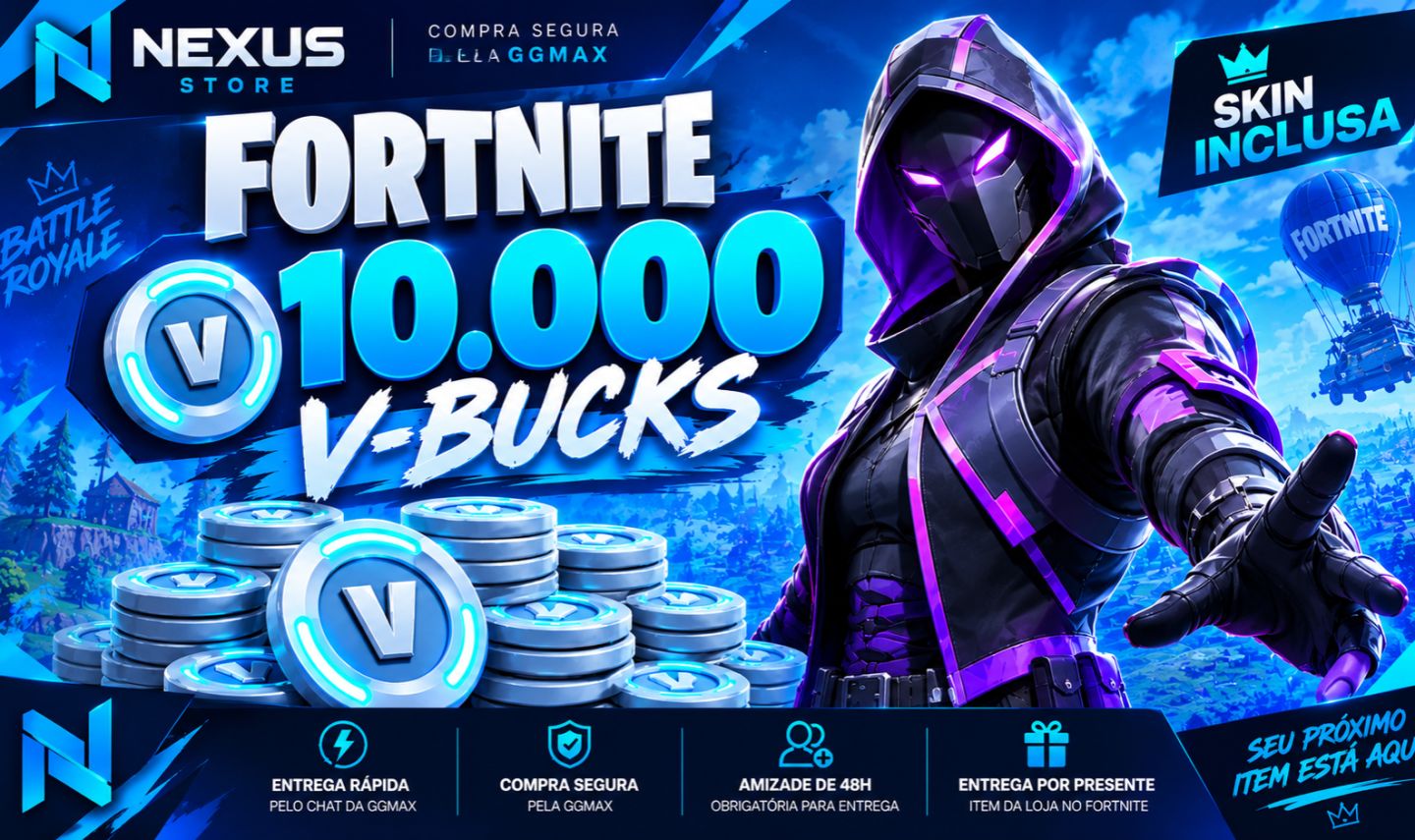 NEXUS V-BUCKS (MENOR PREÇO QUE VOCÊ VAI VER)