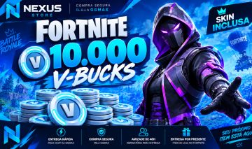 NEXUS V-BUCKS (MENOR PREÇO QUE VOCÊ VAI VER)