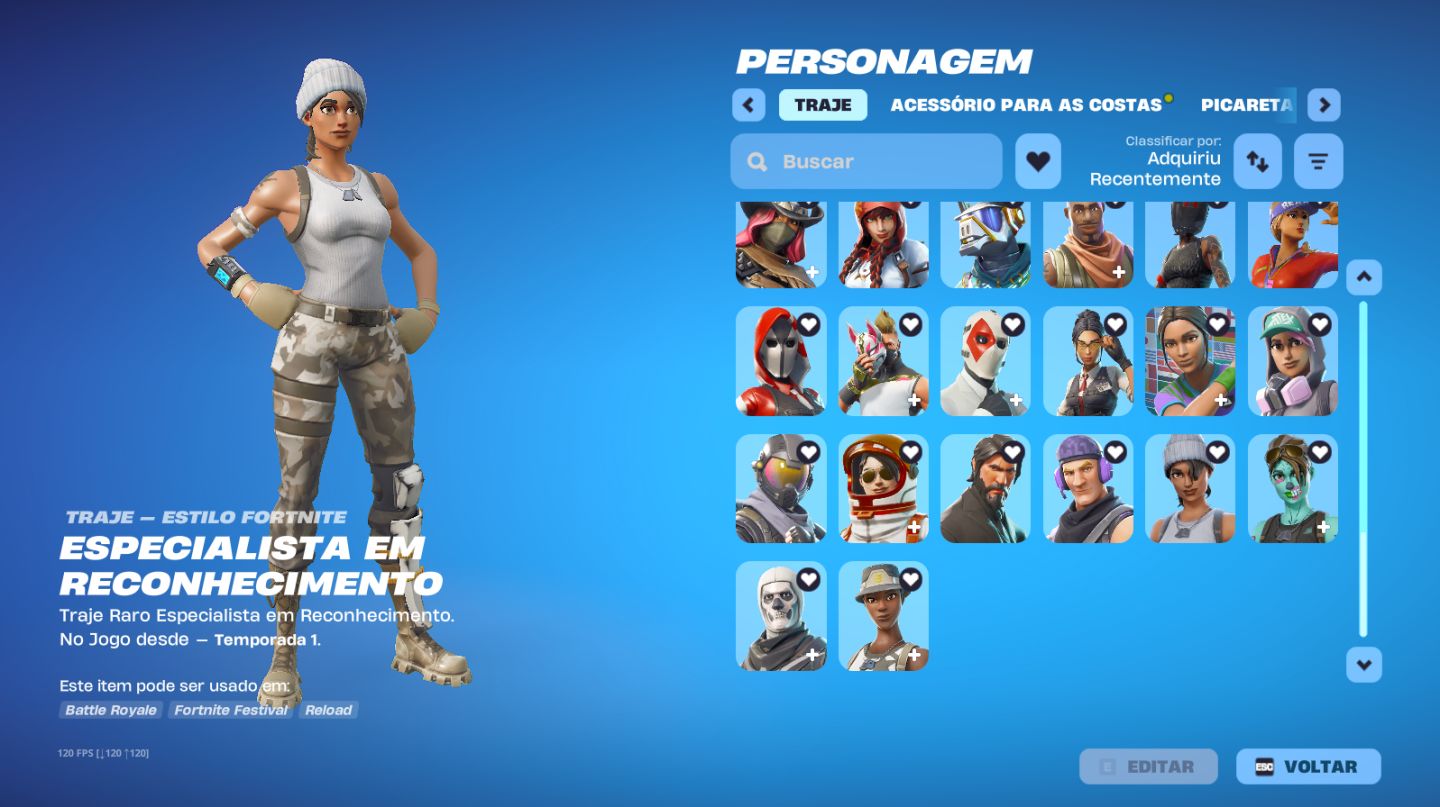 Conta Fortnite com 205 Skins Picareta Minty Axe/Glow/agente corrupto/ o ceifador