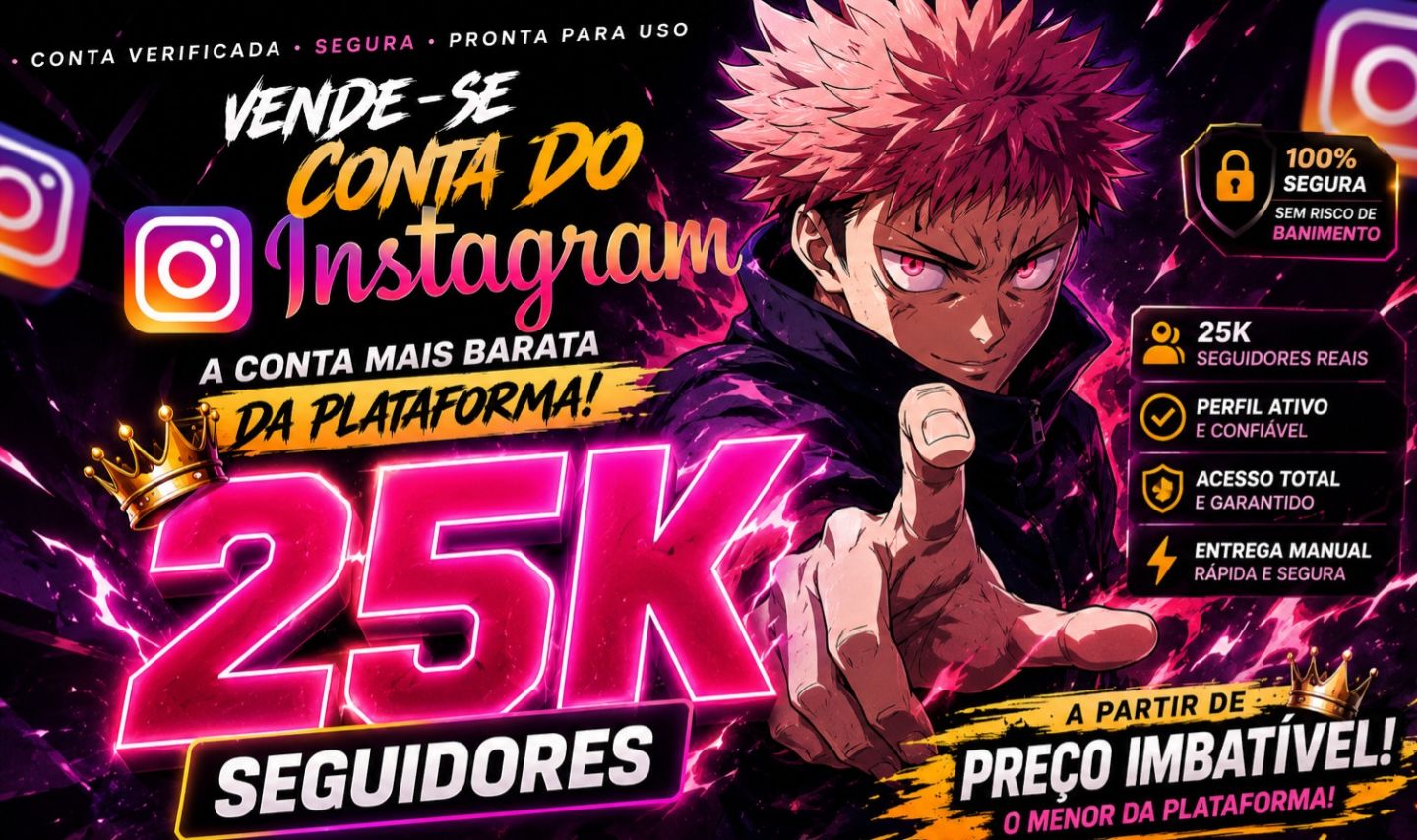 CONTA INSTAGRAM COM 25K | | MELHOR PREÇO DA PLATAFORMA