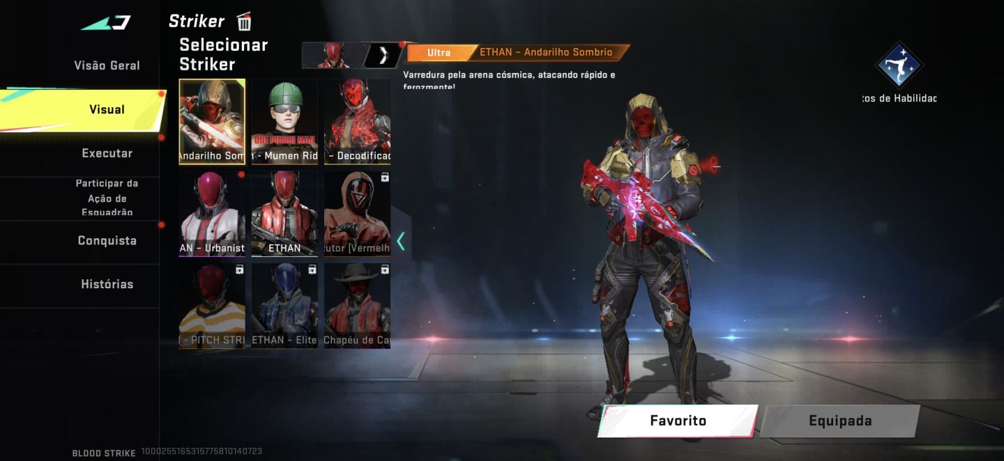 CONTA DE blood strike completinha pronta pra jogar