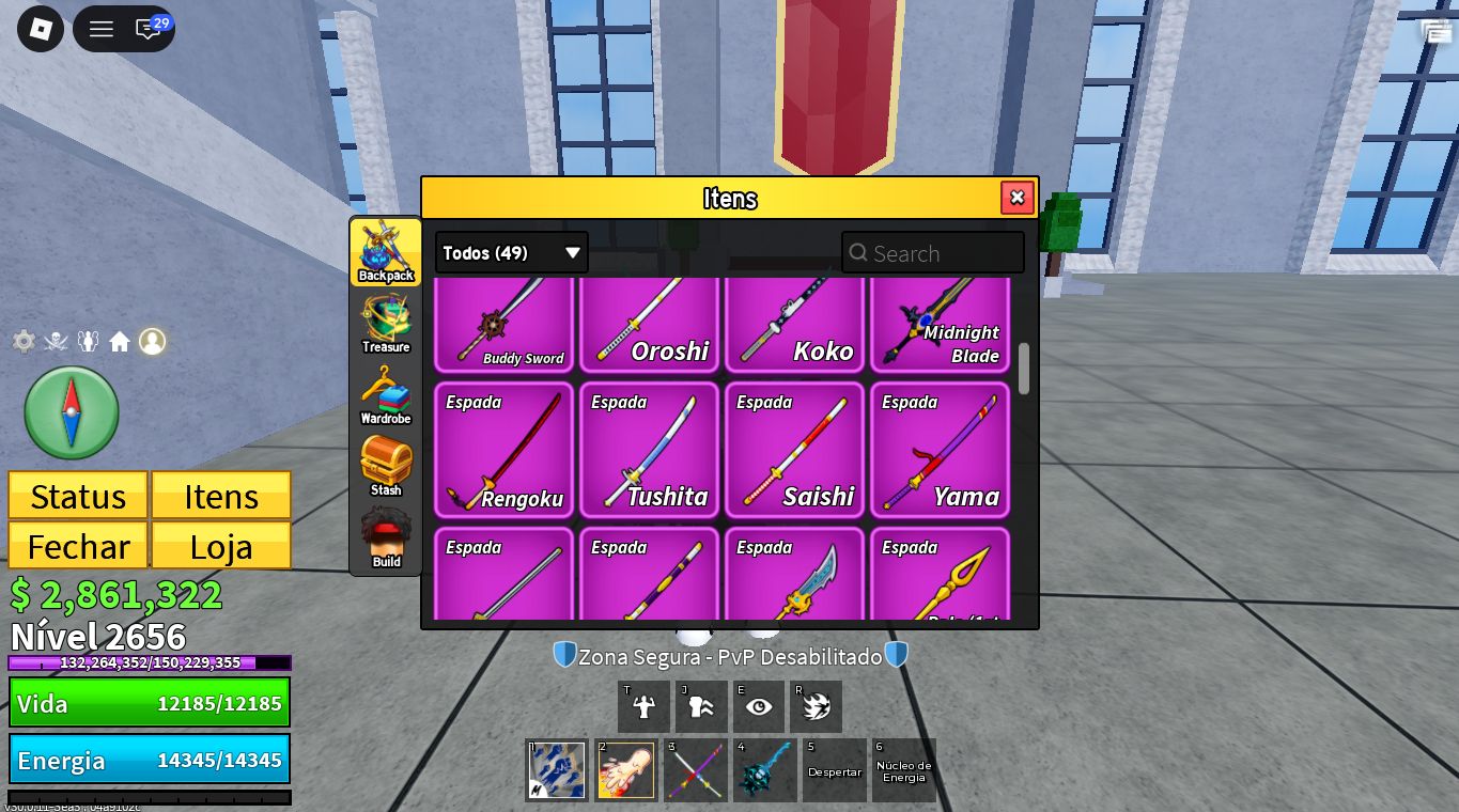 Conta Blox Fruit Full
