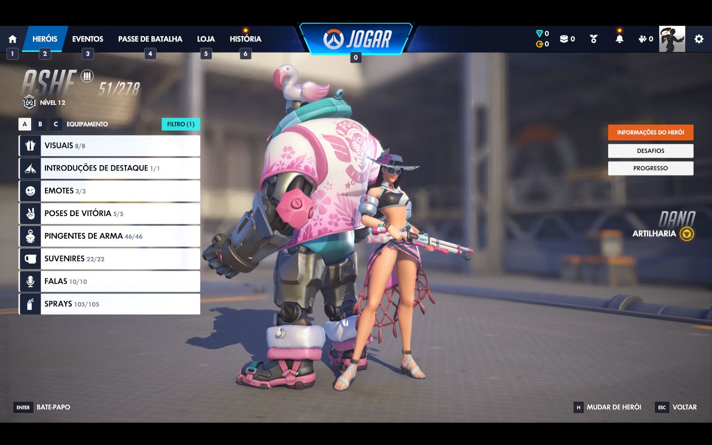 Conta overwatch gold 4