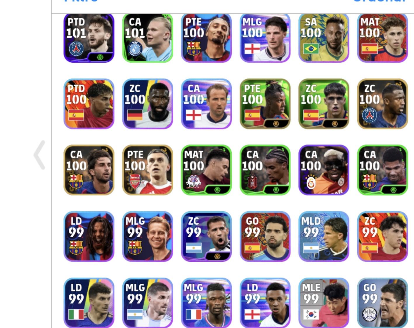 CONTA EFOOTBALL MOBILE | FC 3323