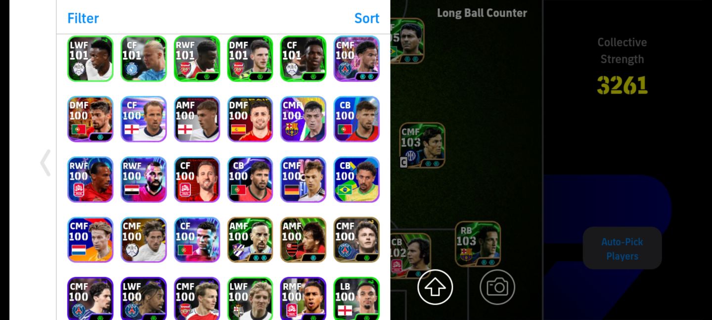 CONTA DE EFOOTBALL COM FORÇA DE 3261 SOMENTE KONAMI ID TA NO PRECINHO