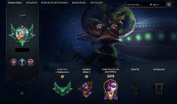 CONTA LEAGUE OF LEGENDS - COLECIONADOR / CONTA ANTIGA (2011)