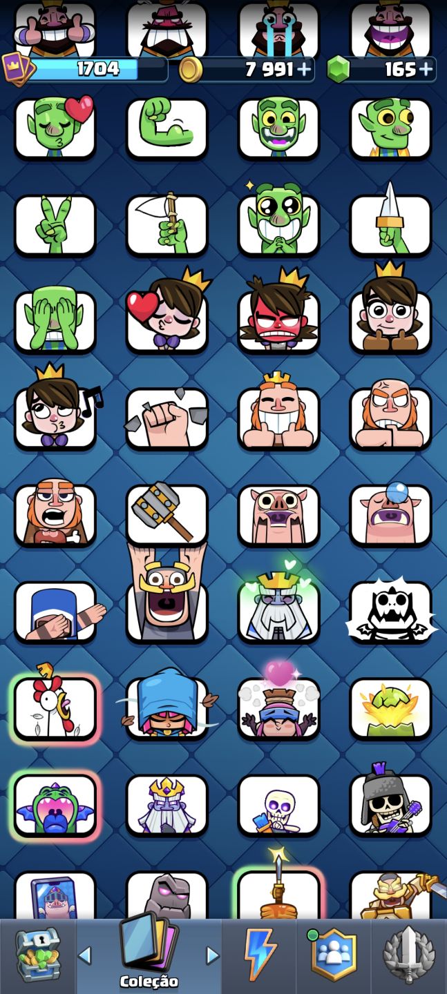 Conta Clash Royale
