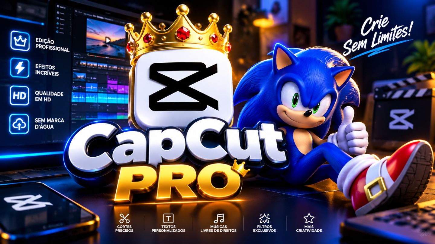 CAPCUT PRO PRIVADO & COMPARTILHADO