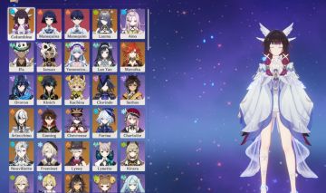 CONTA GENSHIN IMPACT AR 57 ARLECCHINO+ARMA ASSINATURA+COLUMBINA, FURINA, MAVUIKA