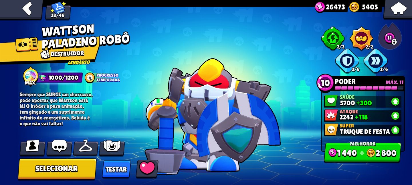 Conta de brawl 95k tem a iskin do colt desafiante 2passe 4passe 6e 7