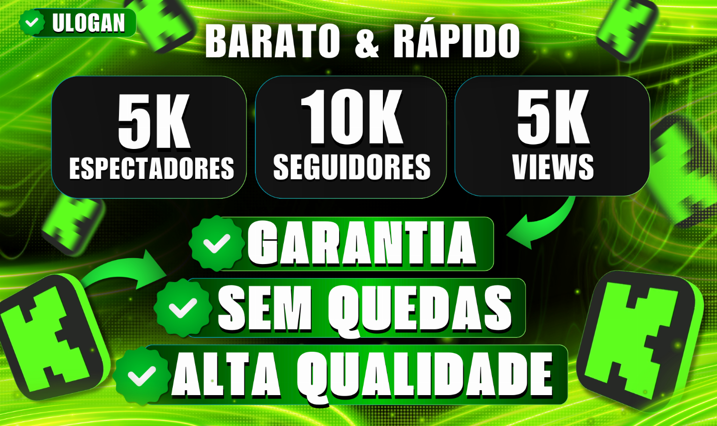 [ 80% OFF ] KICK SEGUIDORES, ESPECTADORES E VIEWS | CONQUISTA E PARCERIA