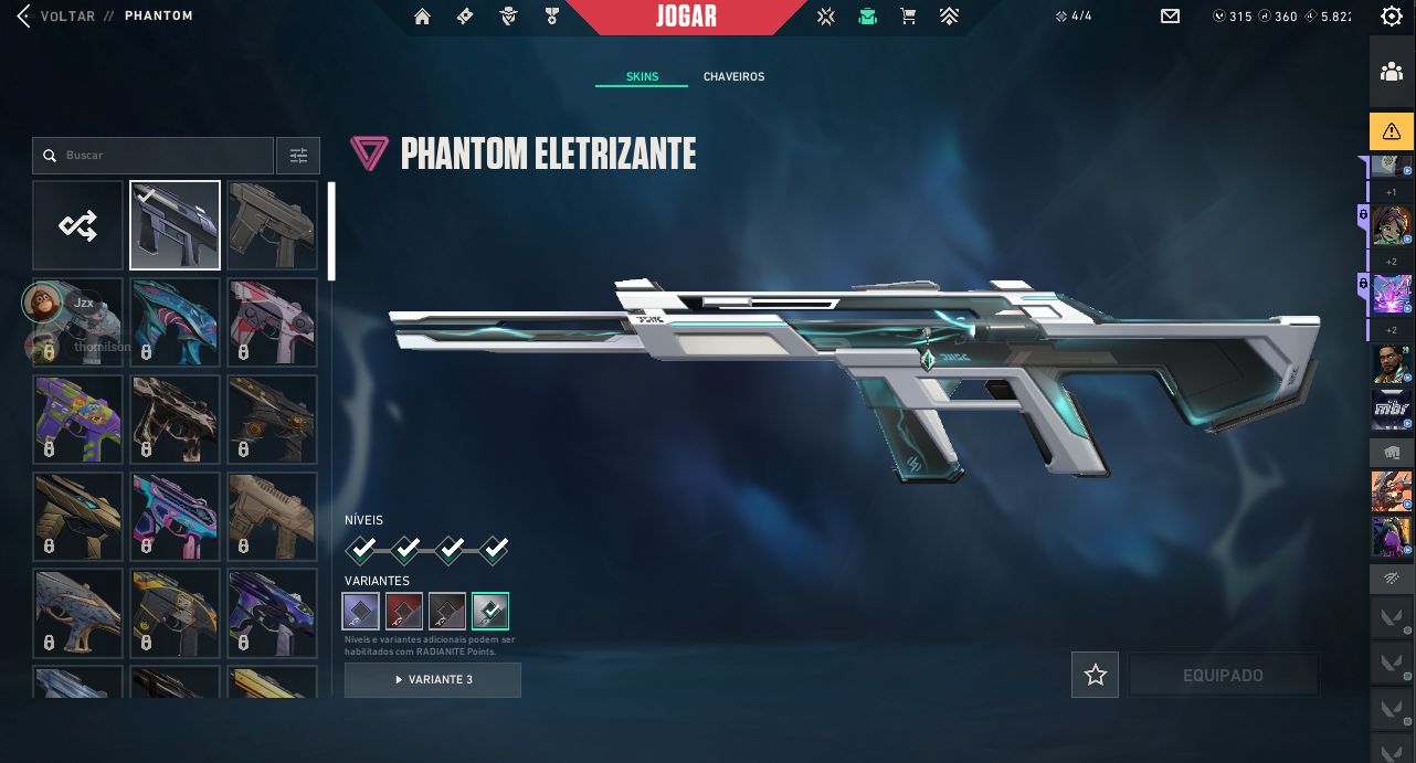 Conta valorant vandal do macaco e +