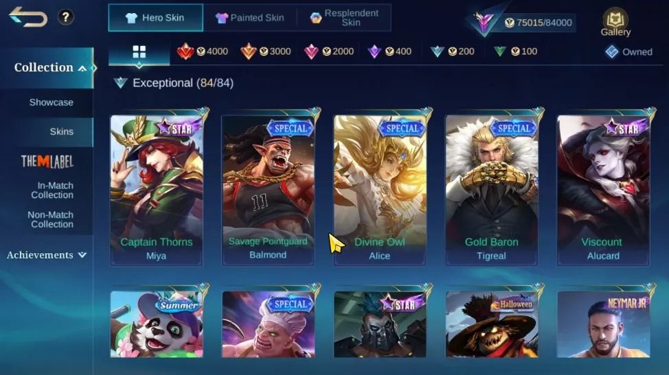 351 SKINS - FULL EMBLEMAS - FULL HEROIS