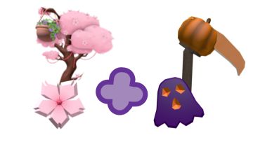 2 sets Flee the facility// Punpikin slice + Cherry blossom!!