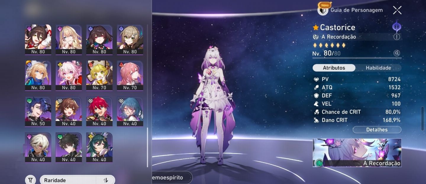 Promoçao Conta End Game Honkai Star Rail. FULL Build