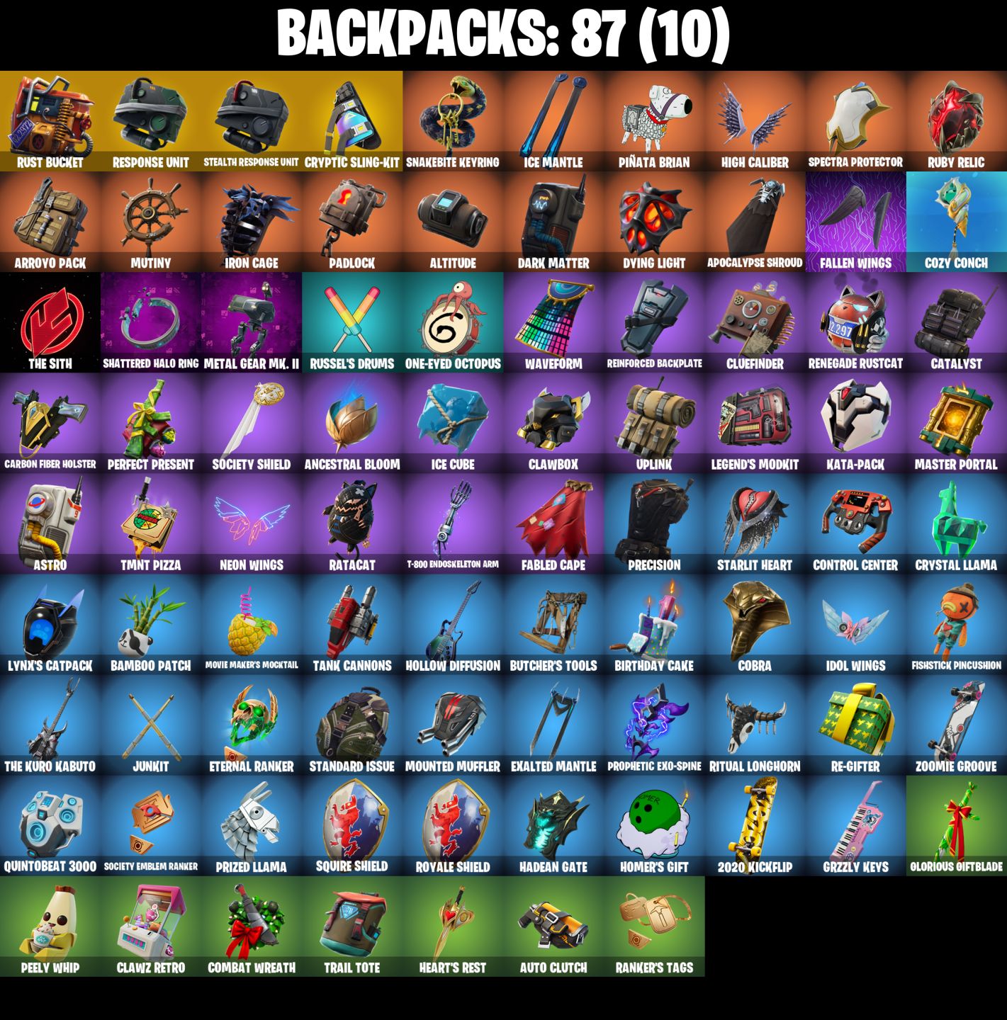 Conta Fortnite OG com Reflexo Furtivo | S2 Cavaleiros | S3 Ceifador e 72 Skins.