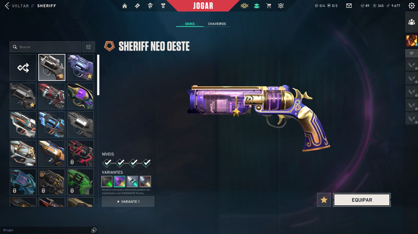 Conta Valorant | 3 Skins do champions +192 SKINS | Dima3 | Lvl338 | 4K investido