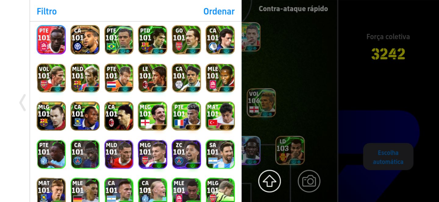 CONTA EFOOTBOL TOP