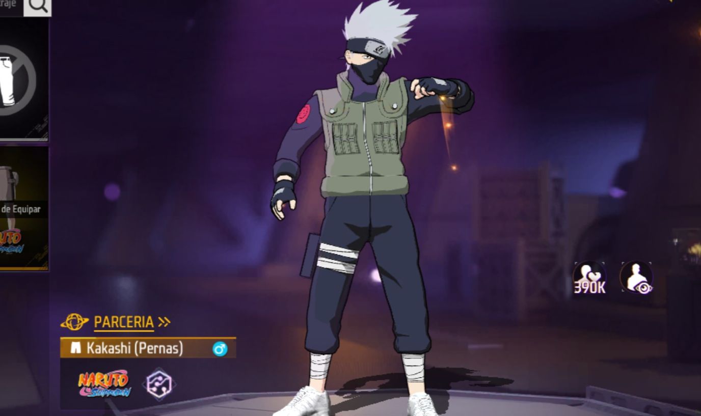 Conta basica com parcerias de naruto pra n começar do zero