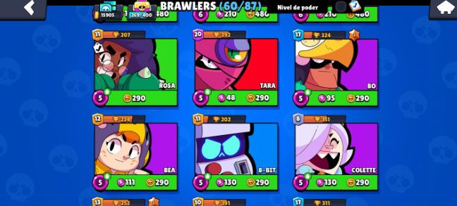 Conta de Brawl Stars barata (valor negociável)