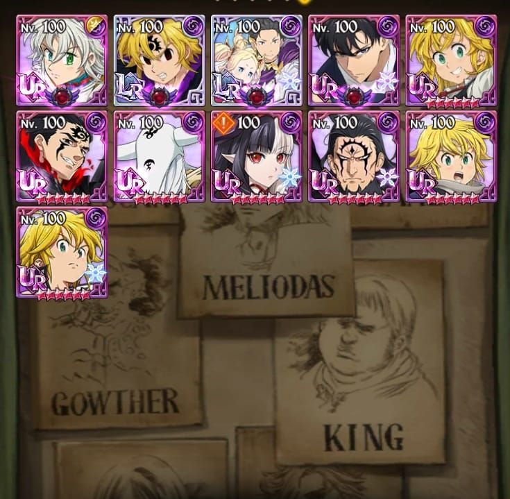 CONTA THE SEVEN DEADLY SINS: GRAND CROSS, 13M CC BOX + e DIVERSAS COLLABS!