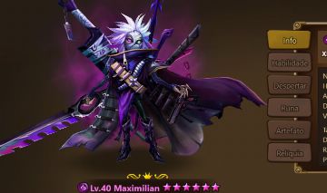 CONTA COM MAXIMILIAN