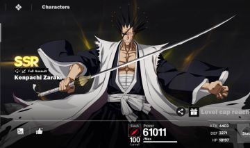 Conta Bleach Soul Resonance com Zaraki B6