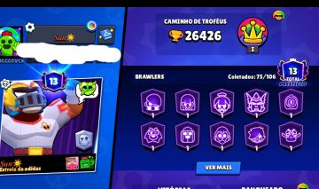 Conta De Braw Stars - Combo 2 contas De Braw e Uma De Bloxfruit Upada