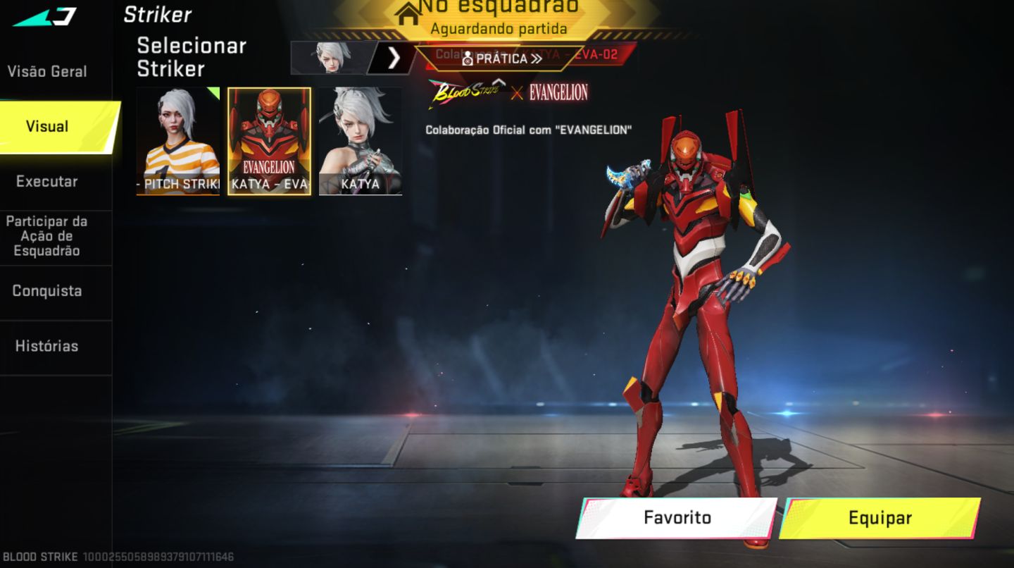 Conta Blood Strike Full Com Facas E Muitas Skins Ultra
