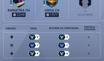 Conta de overwatch 1 ao 2 (MAIN DPS)