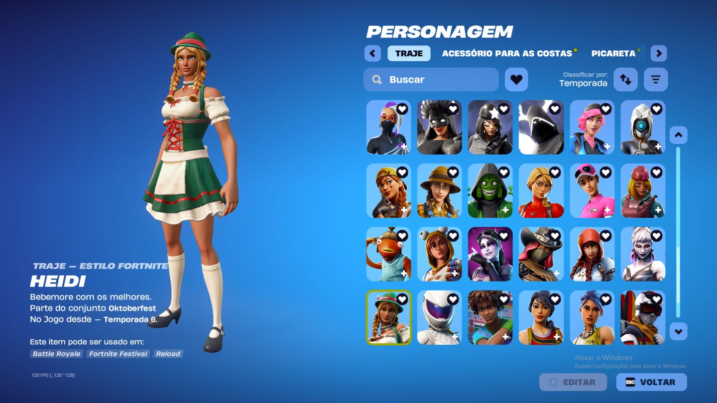 FORTNITE | 250+ SKINS, COLLABS FAMOSAS, COSMÉTICOS RAROS E MUITO MAIS!