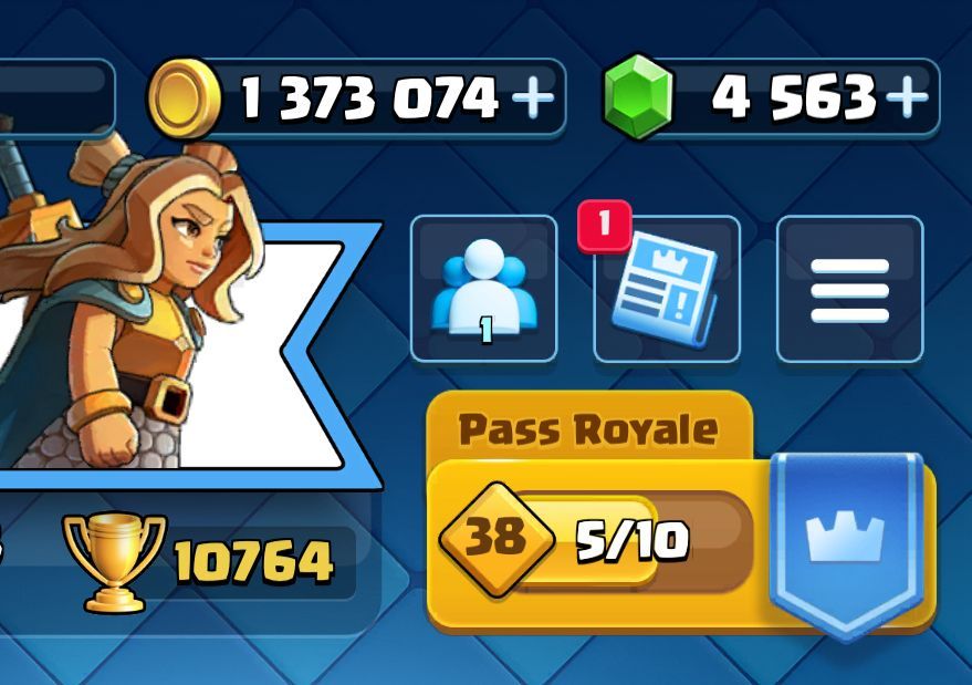 Conta de Clash royale + DE 11 MIL TROFEUS (LVL15)