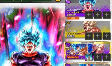 Ultra namek Goku + LR Goku BLUE kaioken