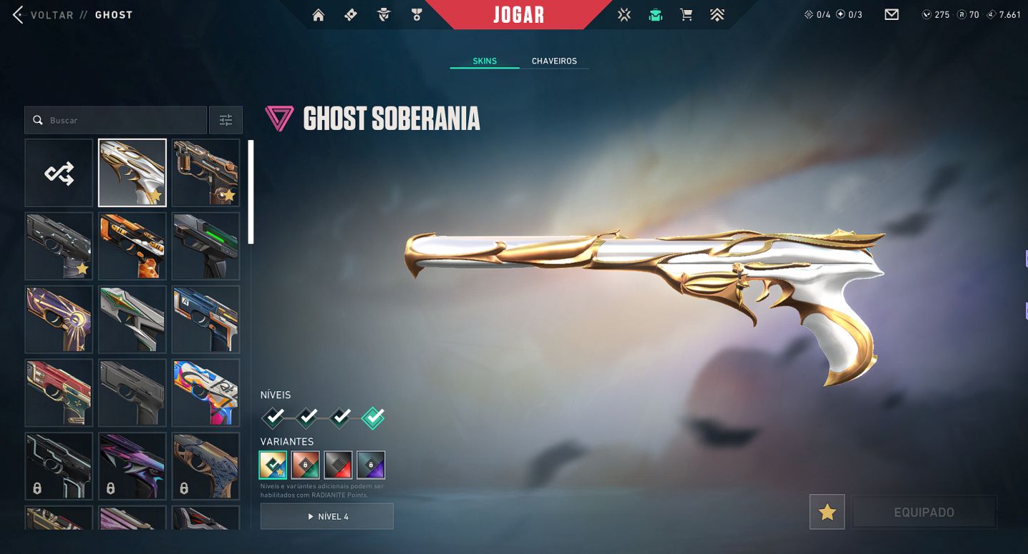 CONTA VALORANT ASCENDENTE 1 | SKINS PREMIUM + FACA VARIADAS + 3.300 investidos