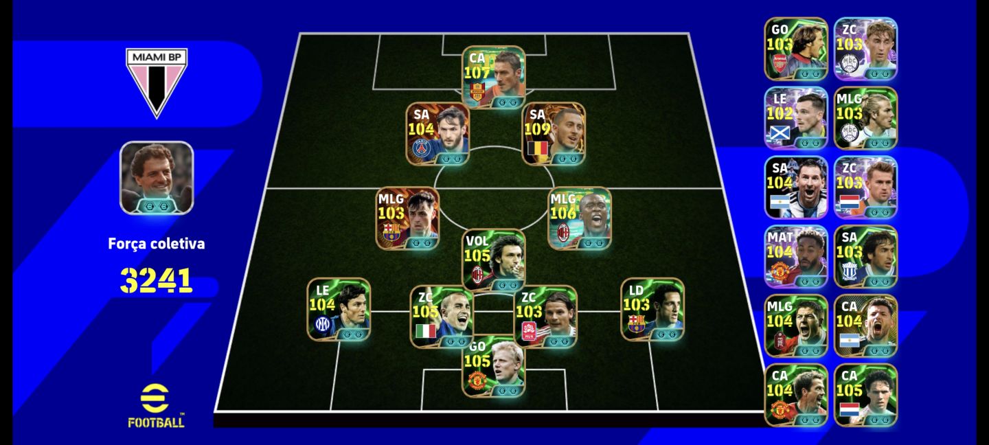 Conta Top Efootball mobile!
