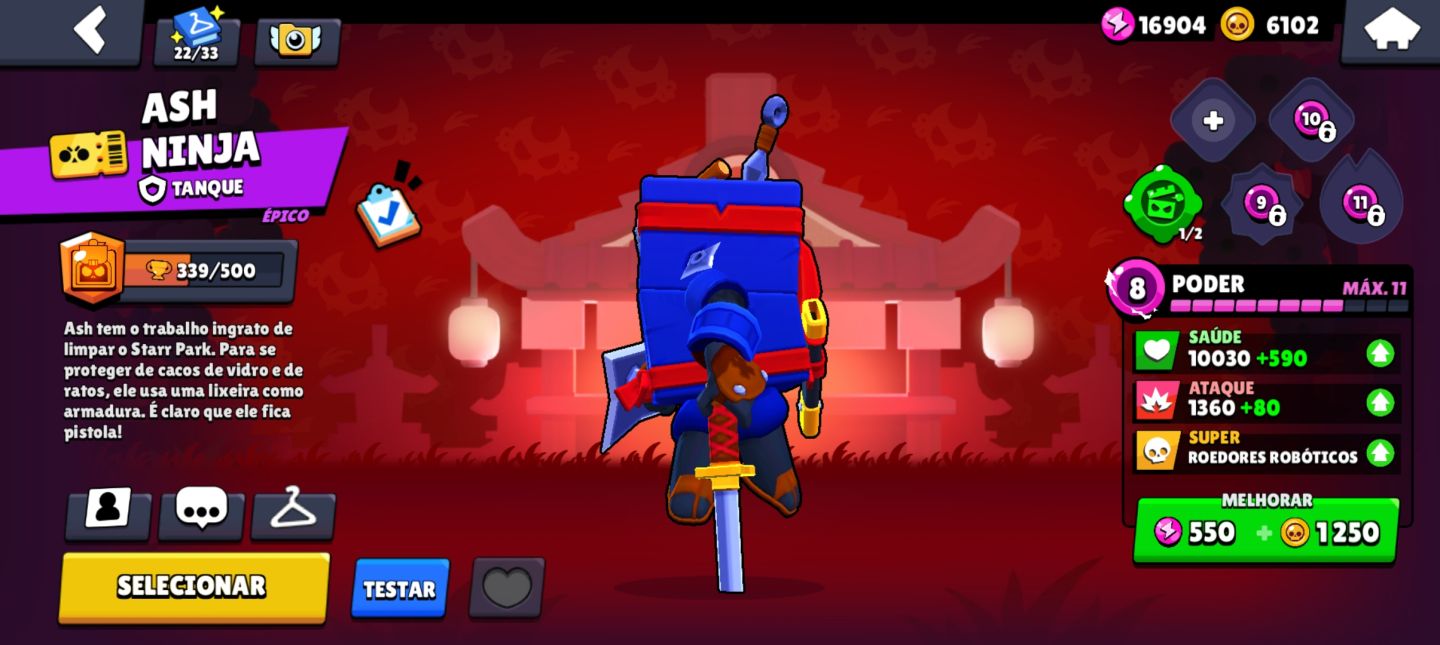 Conta supercell id brawl stars 34k trofeus passe watsson e ash antigos