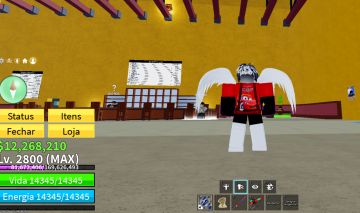 Conta Blox Fruits Raríssima | 4 Frutas PERM | Level Máximo