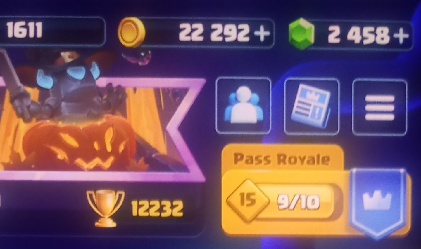Conta no Clash upada