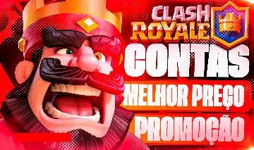 CONTA DE CLASH ROYALE UPADISSIMA!
